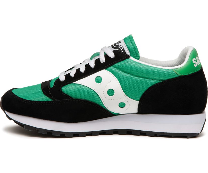 Saucony Jazz 81 Women's Originals Black / Green / White | Canada 036PJJQ